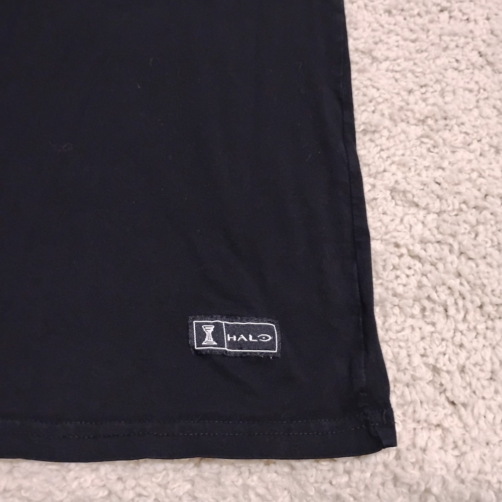Halo Shirt Mens 2XL Black World Championship Xbox Gaming Microsoft Logo USA Made - Picture 2 of 9